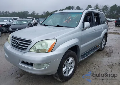 2006 Lexus Gx 470 z USA, uszkodzony, nr VIN JTJBT20X060124834